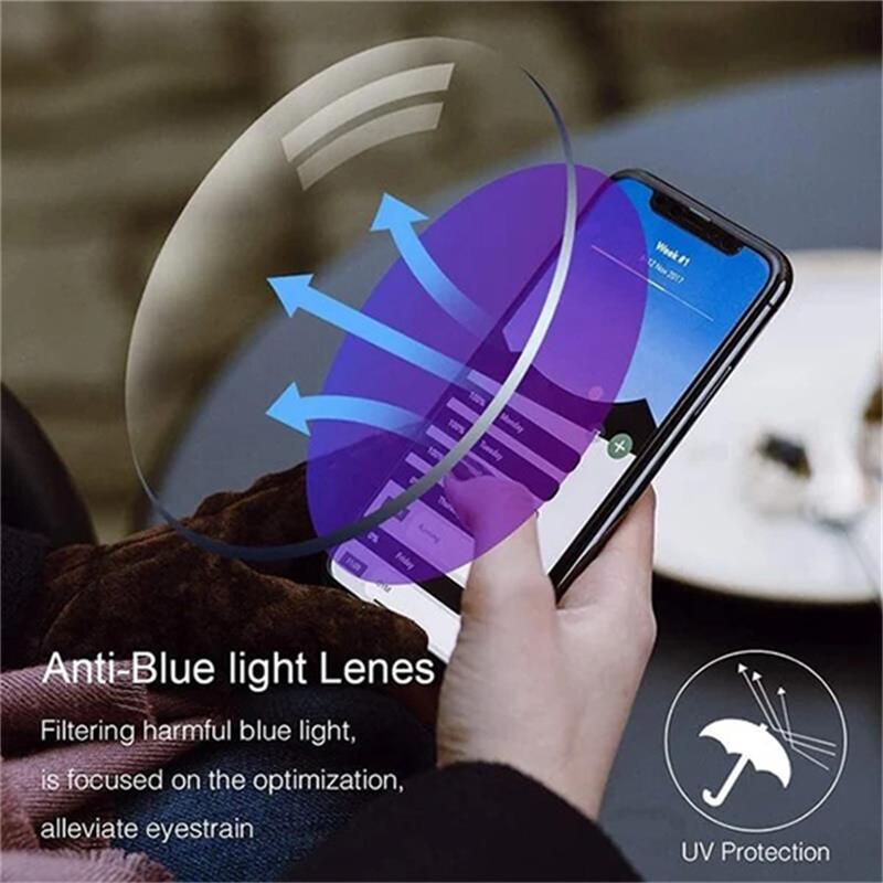 Sapphire High Hardness Anti Blue Light Intelligent Dual Focus Reading Glasses - ALPINE WEAR
