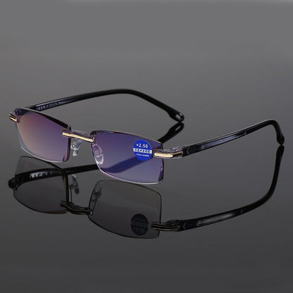 Sapphire high hardness anti - blue progressive Far And Near Dual - Use Reading Glasses - ALPINE WEAR