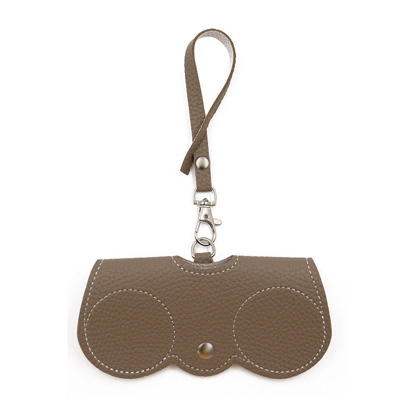 Soft Leather Sunglasses Bag - ALPINE WEAR