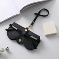 Soft Leather Sunglasses Bag - ALPINE WEAR
