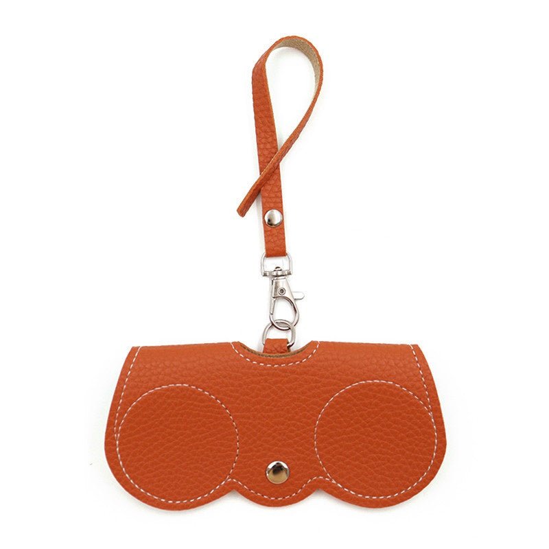 Soft Leather Sunglasses Bag - ALPINE WEAR