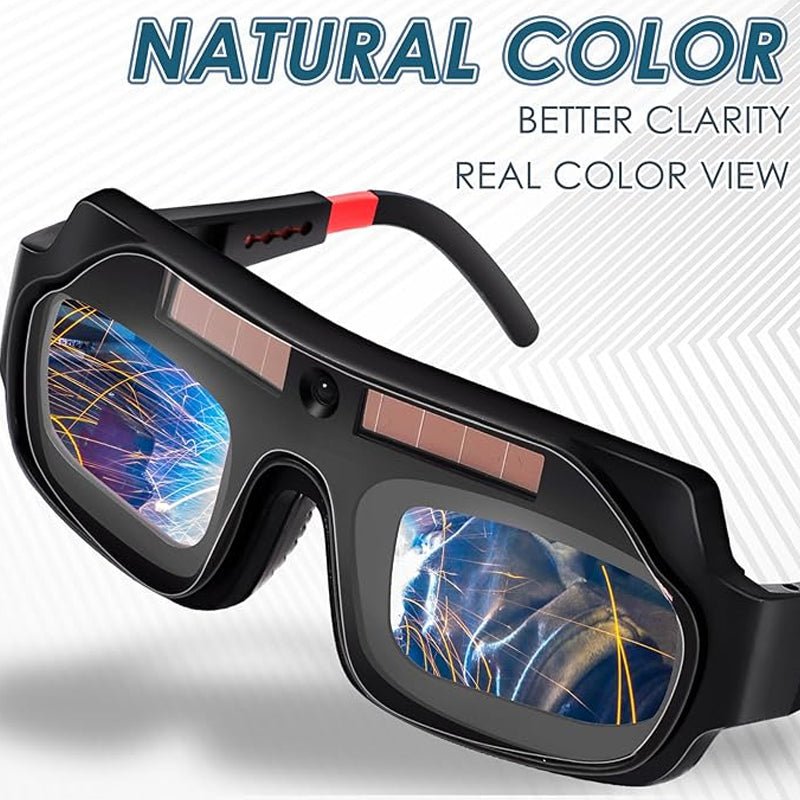 Solar - Powered Auto - Light - Changing Welding Glasses - ALPINE WEAR