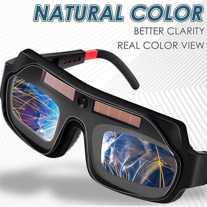Solar - Powered Auto - Light - Changing Welding Glasses - ALPINE WEAR