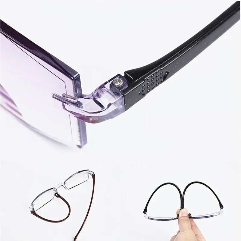 Titanium Lux Vision Multifocal Glasses - ALPINE WEAR