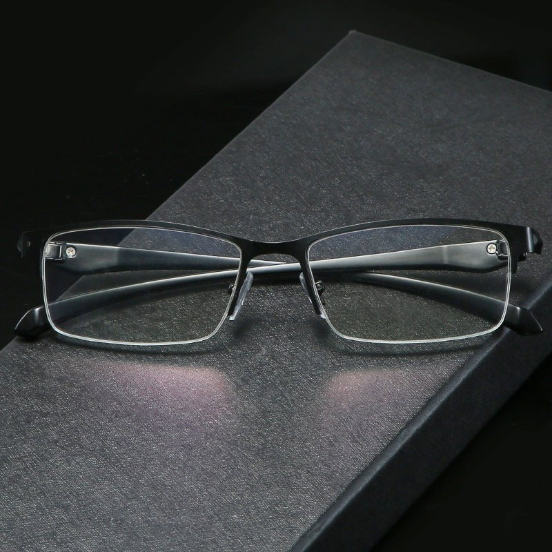 Titanium Multi - focus Reading Glasses Photochromic Progressive Double Light Anti - blue Light - ALPINE WEAR