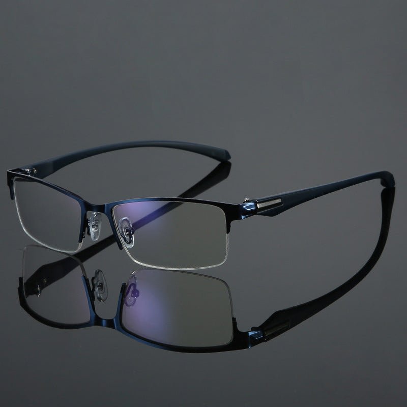 Titanium Multi - focus Reading Glasses Photochromic Progressive Double Light Anti - blue Light - ALPINE WEAR