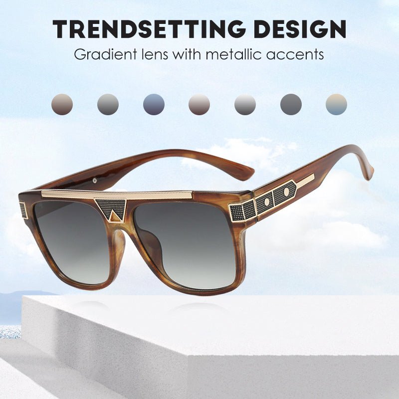 Trendy Square Frame Sunglasses (50% OFF) - ALPINE WEAR
