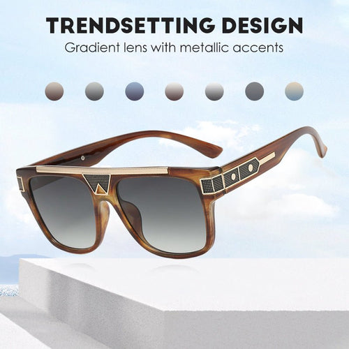 Trendy Square Frame Sunglasses (50% OFF) - ALPINE WEAR