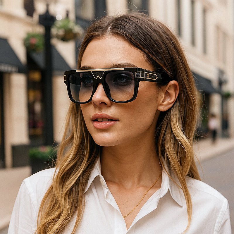 Trendy Square Frame Sunglasses (50% OFF) - ALPINE WEAR
