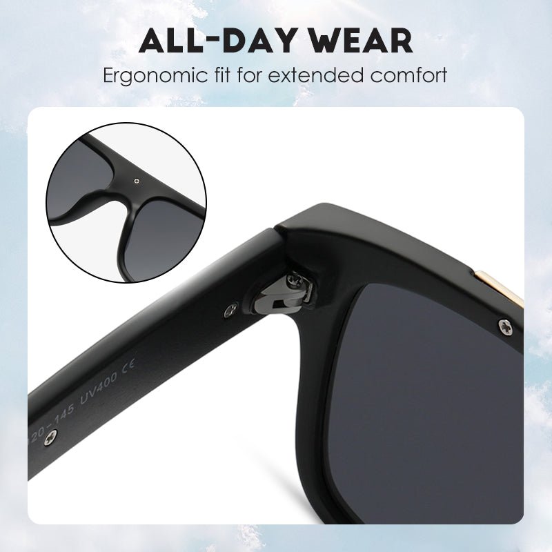 Trendy Square Frame Sunglasses (50% OFF) - ALPINE WEAR