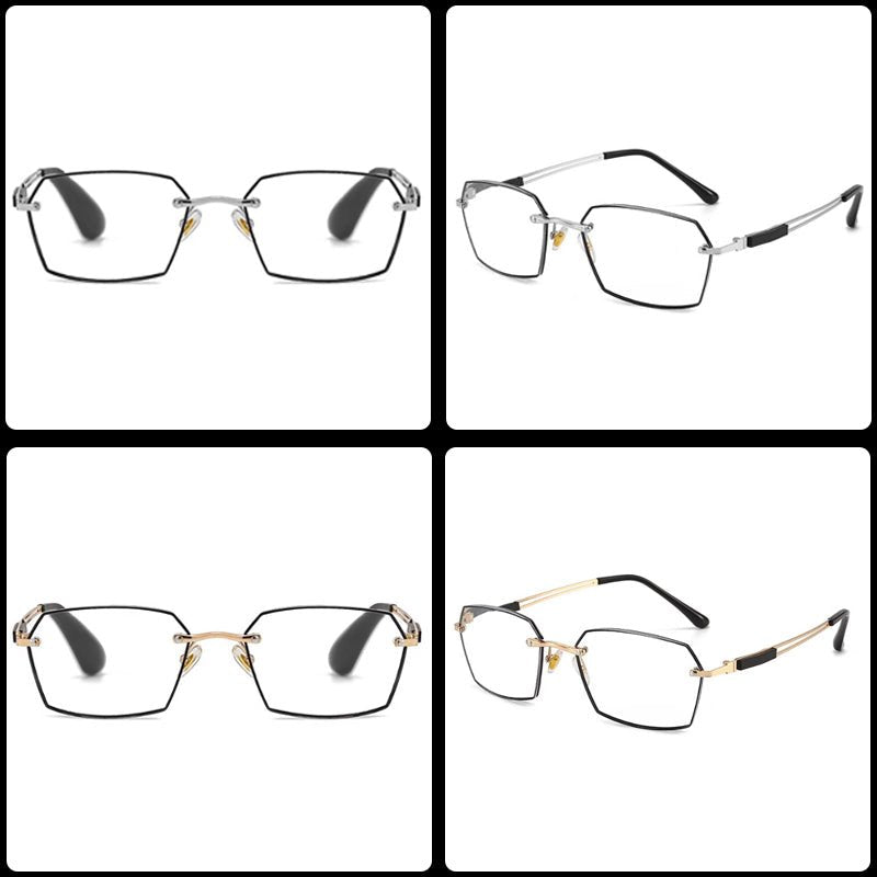 Ultra - lightweight Geometric Shape Reading Glasses - ALPINE WEAR
