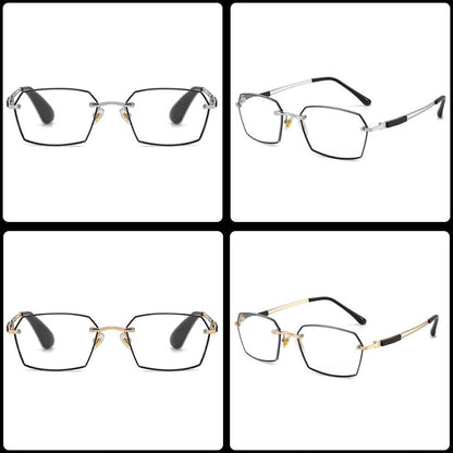 Ultra - lightweight Geometric Shape Reading Glasses - ALPINE WEAR