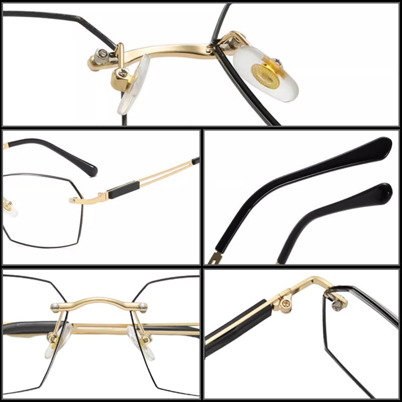 Ultra - lightweight Geometric Shape Reading Glasses - ALPINE WEAR