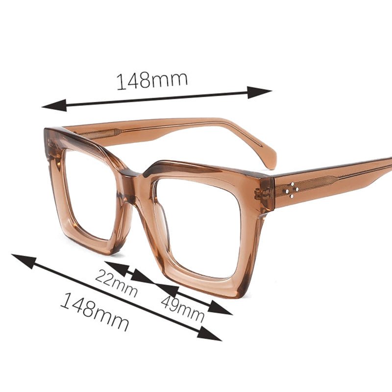 Unisex Fashion Oversized Lightweight Glasses - ALPINE WEAR