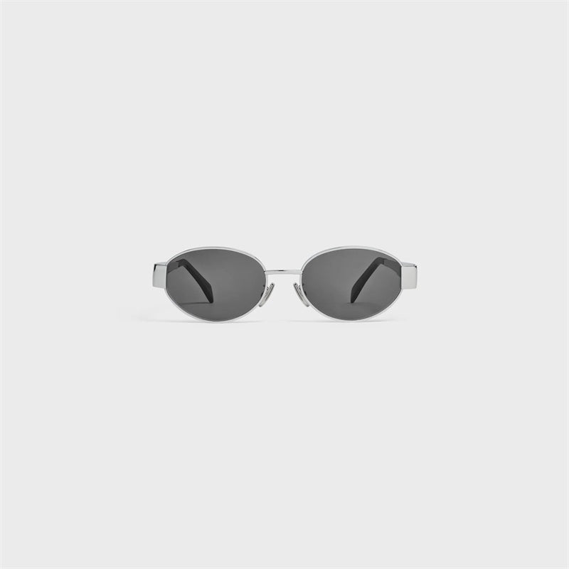 Vintage Oval Frame Sunglasses With Case（50% OFF） - ALPINE WEAR