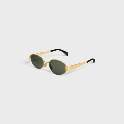 Vintage Oval Frame Sunglasses With Case（50% OFF） - ALPINE WEAR