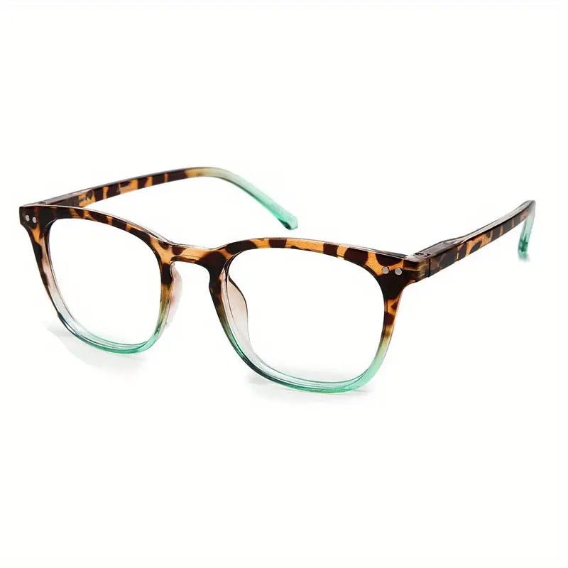 Women's Sexy Leopard Print Anti - Blue Light Gradient Reading Glasses - ALPINE WEAR